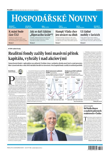 E-magazín HN 080 - 27.4.2026 - Economia, a.s.