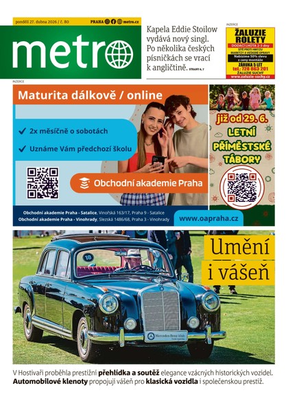 E-magazín METRO - 27.04.2026 - MAFRA, a.s.