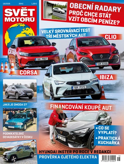E-magazín Svět motorů - 18/2026 - CZECH NEWS CENTER a. s.