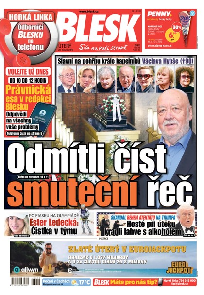E-magazín Blesk - 28.04.2026 - CZECH NEWS CENTER a. s.