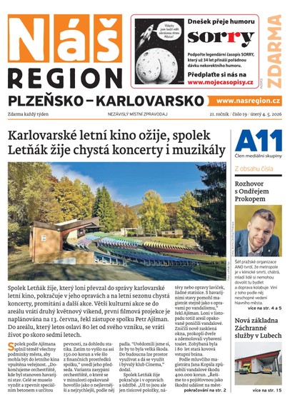 E-magazín Náš Region - Karlovarsko 19/2026 - A 11 s.r.o.