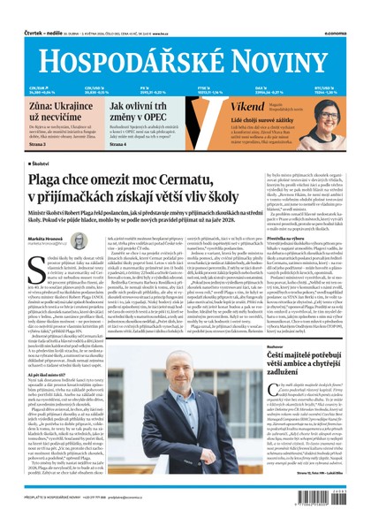 E-magazín HN 083 - 30.4.2026 	 - Economia, a.s.