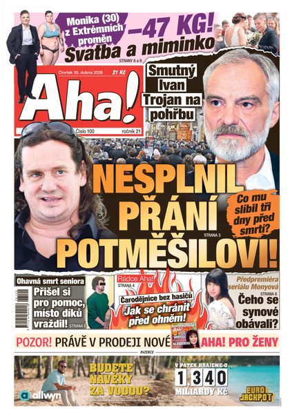 E-magazín AHA! - 30.04.2026 - CZECH NEWS CENTER a. s.
