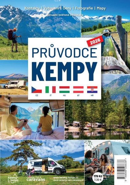 E-magazín Průvodce kempy 2026 - EEZY Publishing