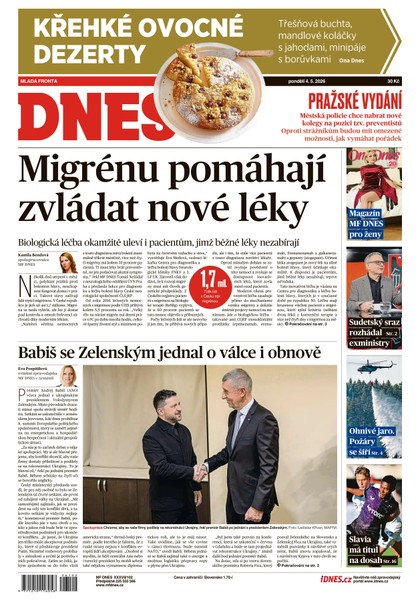 E-magazín MF DNES - 04.05.2026 - MAFRA, a.s.