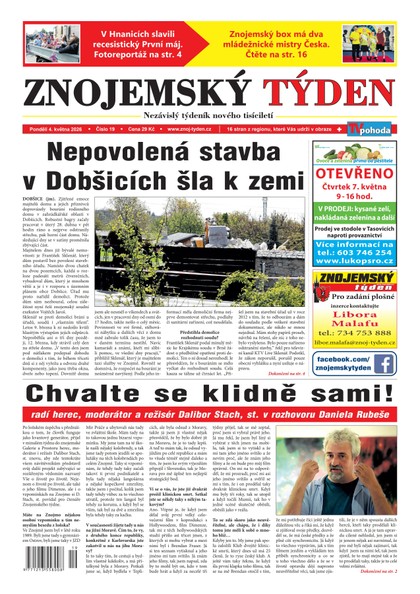 E-magazín Znojemský týden 19/2026 - Znojemský týden