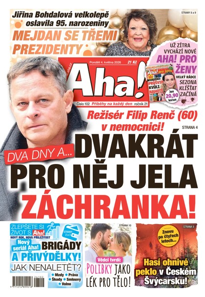 E-magazín AHA! - 04.05.2026 - CZECH NEWS CENTER a. s.