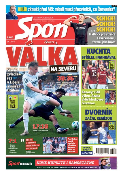 E-magazín Sport - 04.05.2026 - CZECH NEWS CENTER a. s.