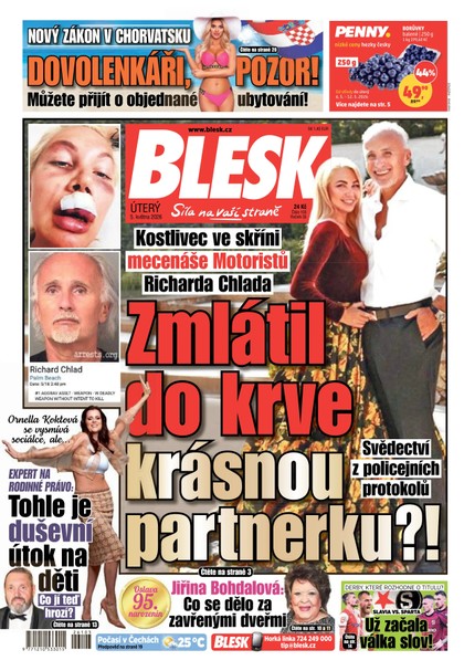 E-magazín Blesk - 05.05.2026 - CZECH NEWS CENTER a. s.
