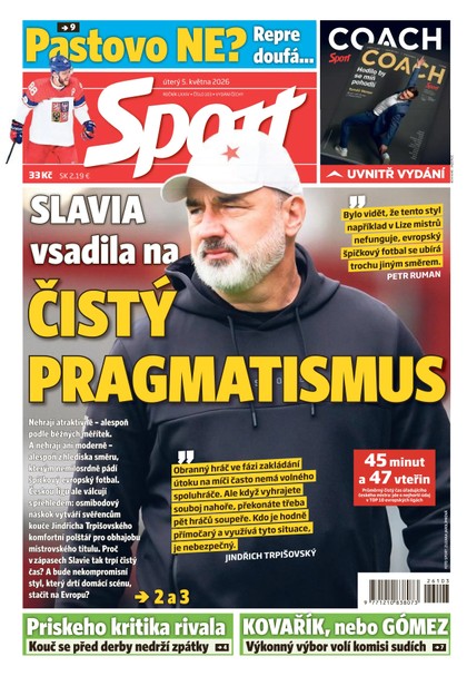 E-magazín Sport - 05.05.2026 - CZECH NEWS CENTER a. s.