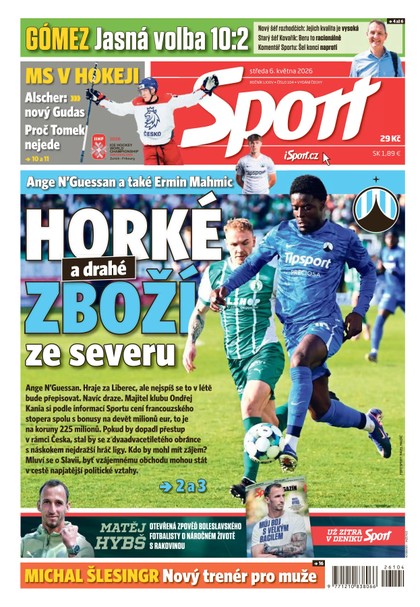 E-magazín Sport - 06.05.2026 - CZECH NEWS CENTER a. s.