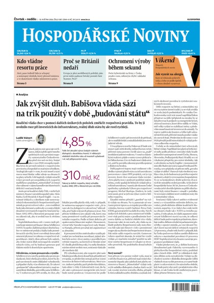 E-magazín HN 087 - 7.5.2026 - Economia, a.s.