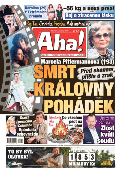 E-magazín AHA! - 07.05.2026 - CZECH NEWS CENTER a. s.
