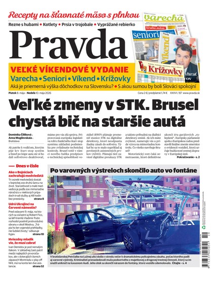 E-magazín Denník Pravda 8. 5. 2026 - OUR MEDIA SR a. s.