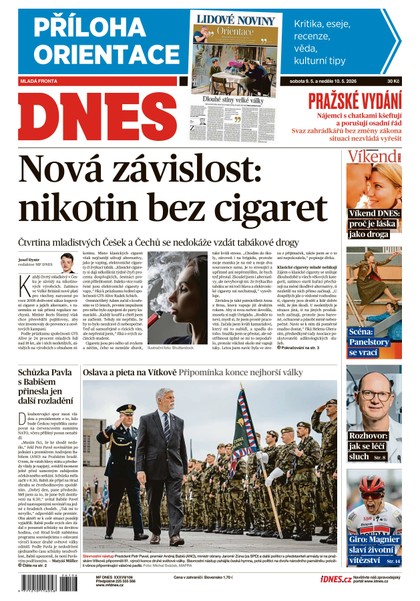 E-magazín MF DNES - 09.05.2026 - MAFRA, a.s.