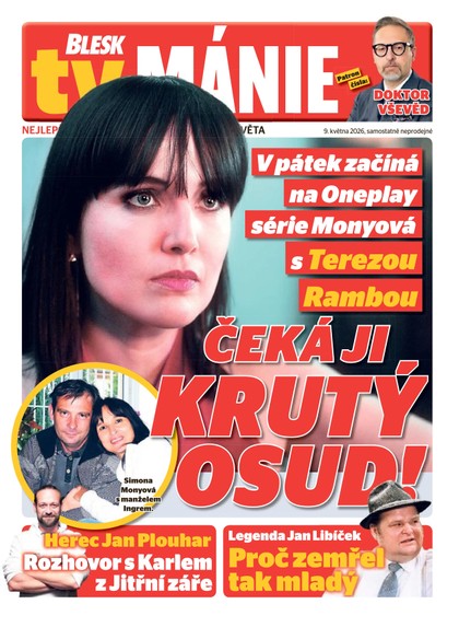 E-magazín Blesk Tv manie - 09.05.2026 - CZECH NEWS CENTER a. s.