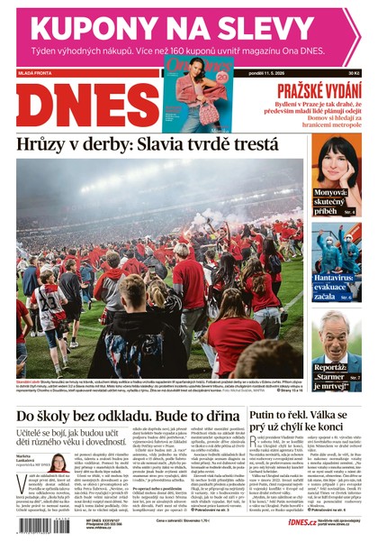 E-magazín MF DNES - 11.05.2026 - MAFRA, a.s.