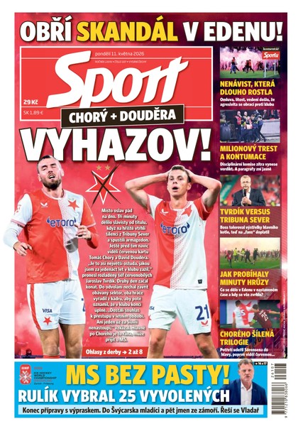 E-magazín Sport - 11.05.2026 - CZECH NEWS CENTER a. s.