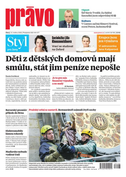 E-magazín Deník Právo - 12.5.2026 - Borgis, a.s.