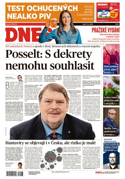 E-magazín MF DNES - 12.05.2026 - MAFRA, a.s.
