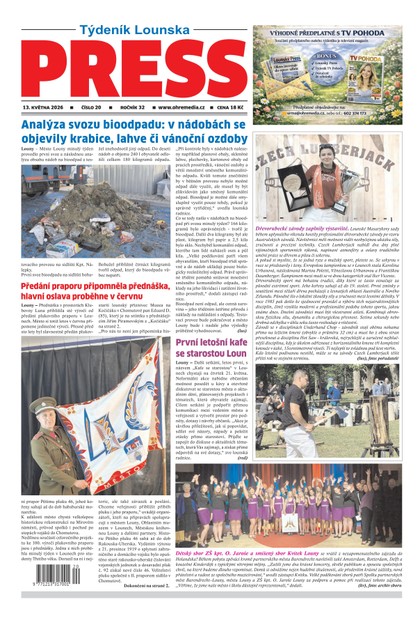 E-magazín Lounský Press 20/26 - Ohře Media