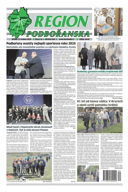 E-magazín Region Podbořanska 20/26 - Ohře Media