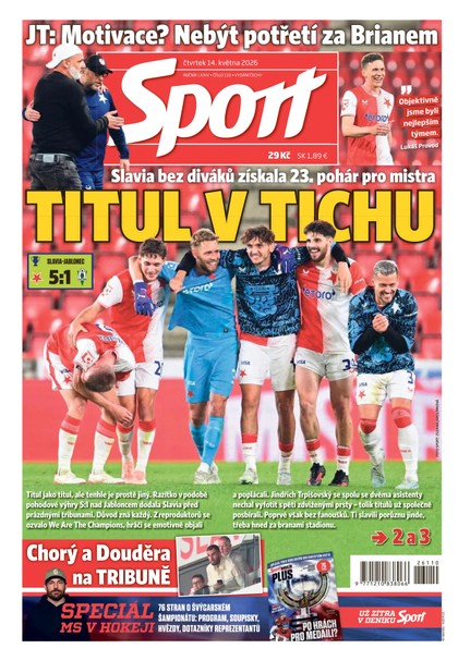 E-magazín Sport - 14.05.2026 - CZECH NEWS CENTER a. s.