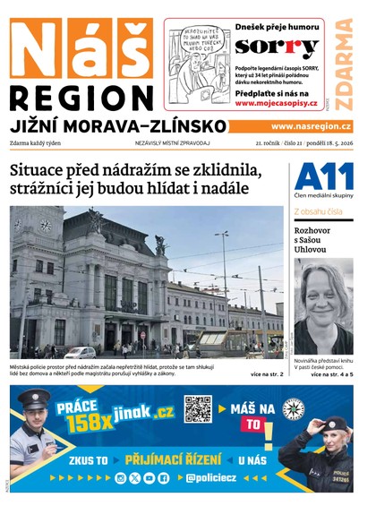 E-magazín Náš Region - Jižní Morava/Zlínsko 21/2026 - A 11 s.r.o.