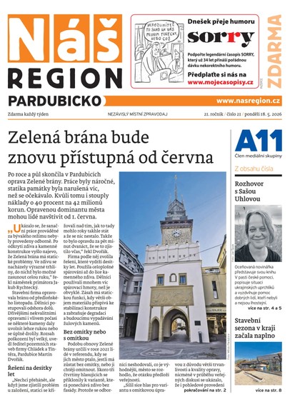 E-magazín Náš Region - Pardubicko 21/2026 - A 11 s.r.o.