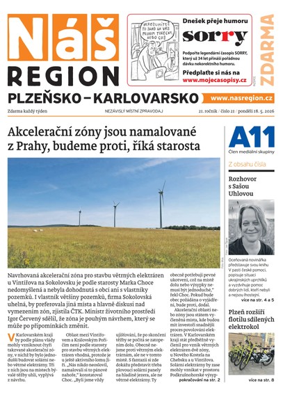 E-magazín Náš Region - Plzeňsko 21/2026 - A 11 s.r.o.
