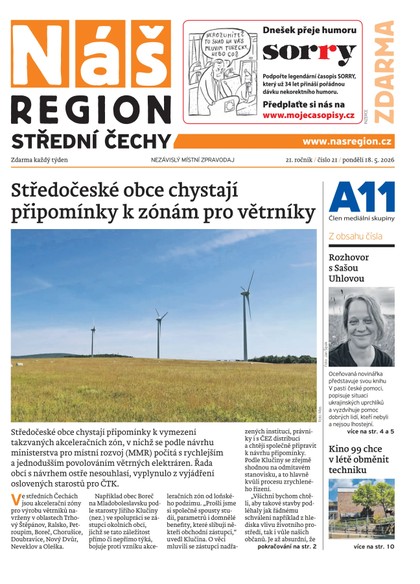E-magazín Náš Region - Střední Čechy 21/2026 - A 11 s.r.o.