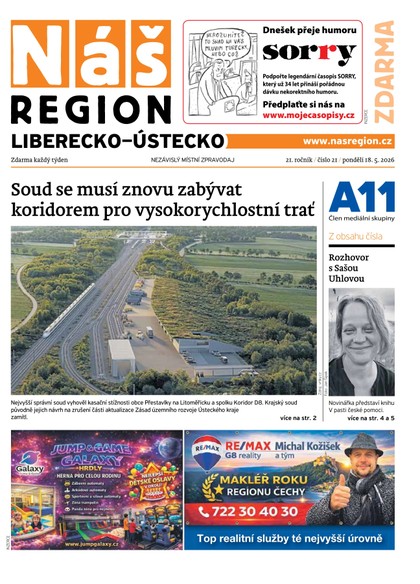 E-magazín Náš Region - Ústecko 21/2026 - A 11 s.r.o.