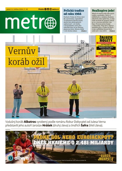 E-magazín METRO - 15.05.2026 - MAFRA, a.s.