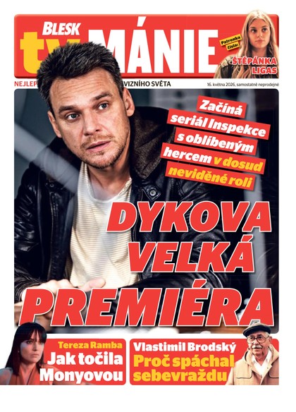 E-magazín Blesk Tv manie - 16.05.2026 - CZECH NEWS CENTER a. s.