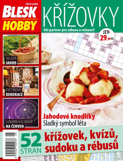 E-magazín Blesk Hobby KŘÍŽOVKY - 05/2026 - CZECH NEWS CENTER a. s.