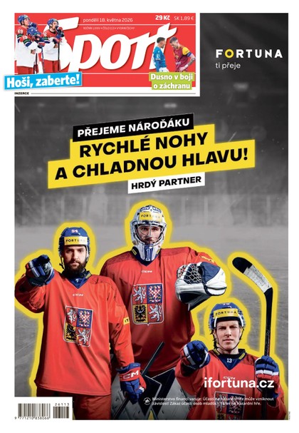 E-magazín Sport - 18.05.2026 - CZECH NEWS CENTER a. s.