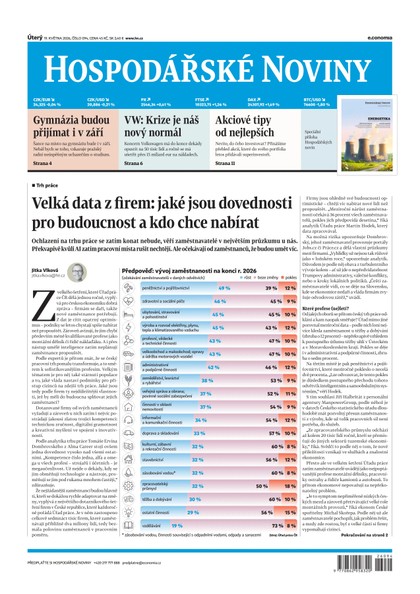 E-magazín HN 094 - 19.5.2026 - Economia, a.s.