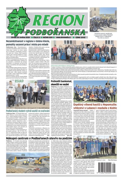 E-magazín Region Podbořanska 21/26 - Ohře Media