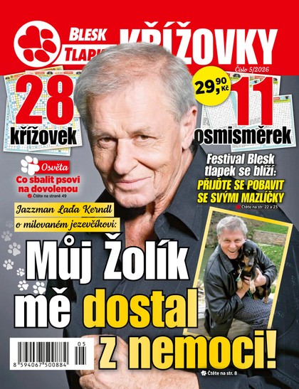 E-magazín  Blesk Tlapky Křížovky - 05/2026 - CZECH NEWS CENTER a. s.