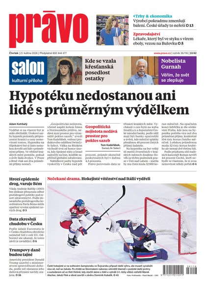 E-magazín Deník Právo - 21.5.2026 - Borgis, a.s.