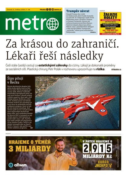 E-magazín METRO - 21.05.2026 - MAFRA, a.s.