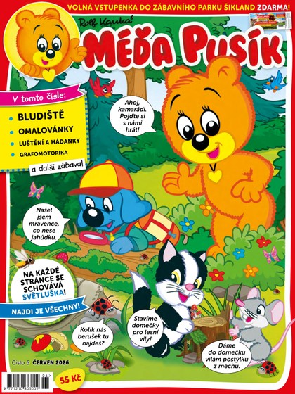 E-magazín Méďa Pusík 6/2026 - Pražská vydavatelská společnost