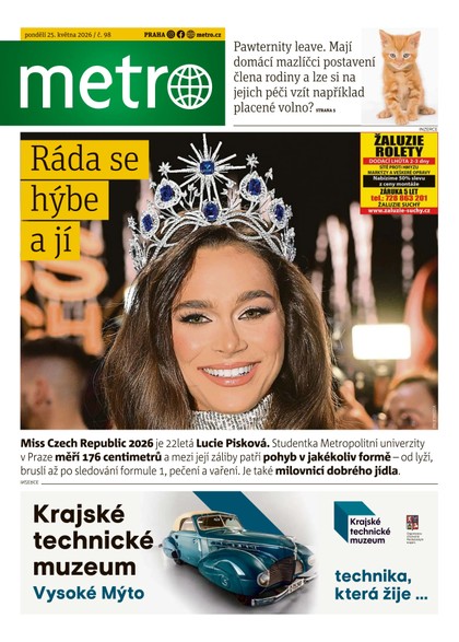 E-magazín METRO - 25.05.2026 - MAFRA, a.s.