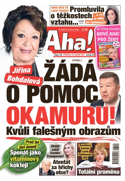 E-magazín AHA! - 25.05.2026 - CZECH NEWS CENTER a. s.
