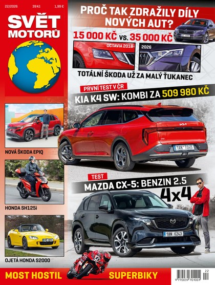 E-magazín Svět motorů - 22/2026 - CZECH NEWS CENTER a. s.