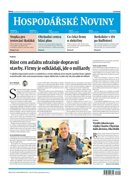 E-magazín HN 099 - 26.5.2026 - Economia, a.s.