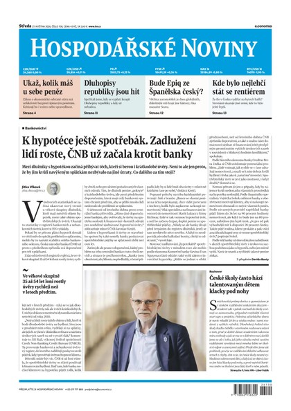 E-magazín HN 100 - 27.5.2026 - Economia, a.s.