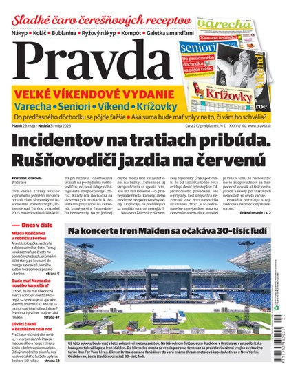 E-magazín Denník Pravda 29. 5. 2026 - OUR MEDIA SR a. s.