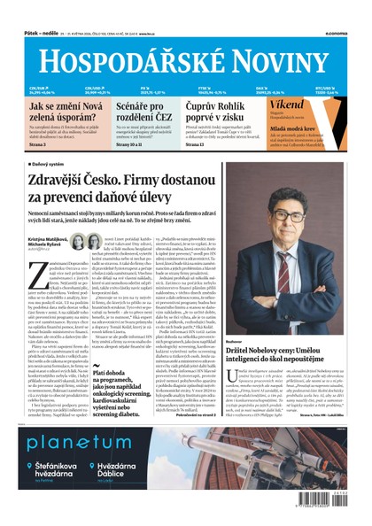 E-magazín HN 102 - 29.5.2026 - Economia, a.s.