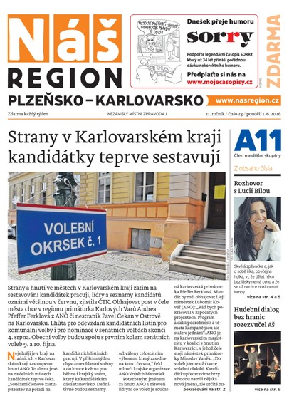 E-magazín Náš Region - Karlovarsko 23/2026 - A 11 s.r.o.